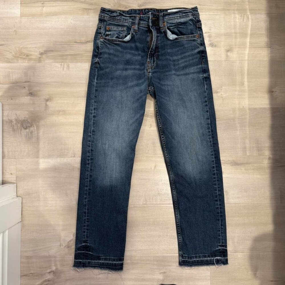 Zara mid waist loose slim jeans